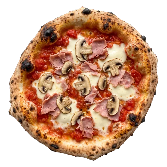 Pizza Prosciutto e Funghi